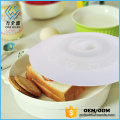 Food grade custom silicone suction seal food cover lids for bowls